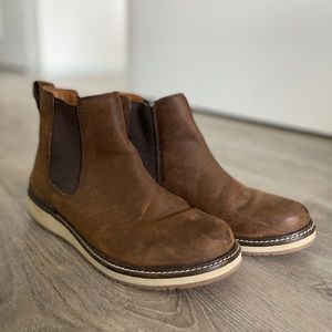 KEEN Waterproof Brown Leather Boots, Women's Size 8